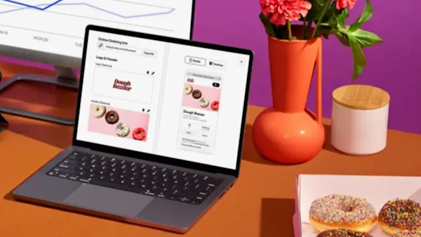 DoorDash brand asset featured on merchants.doordash.com