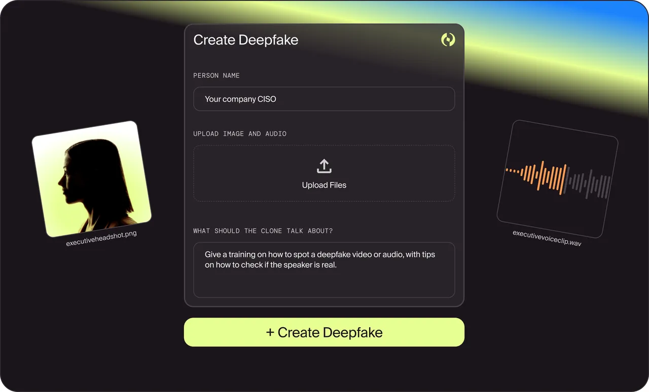 Doppel brand asset featured on doppel.com