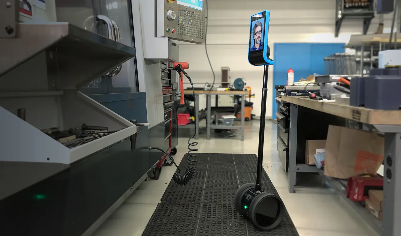 Double Robotics brand asset featured on doublerobotics.com