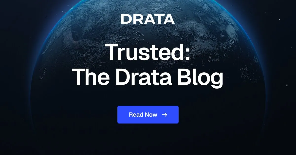 Drata brand asset featured on drata.com