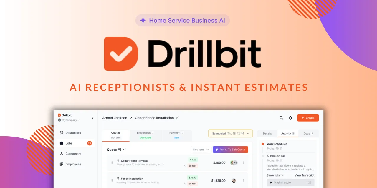 Drillbit brand asset featured on fondo.com