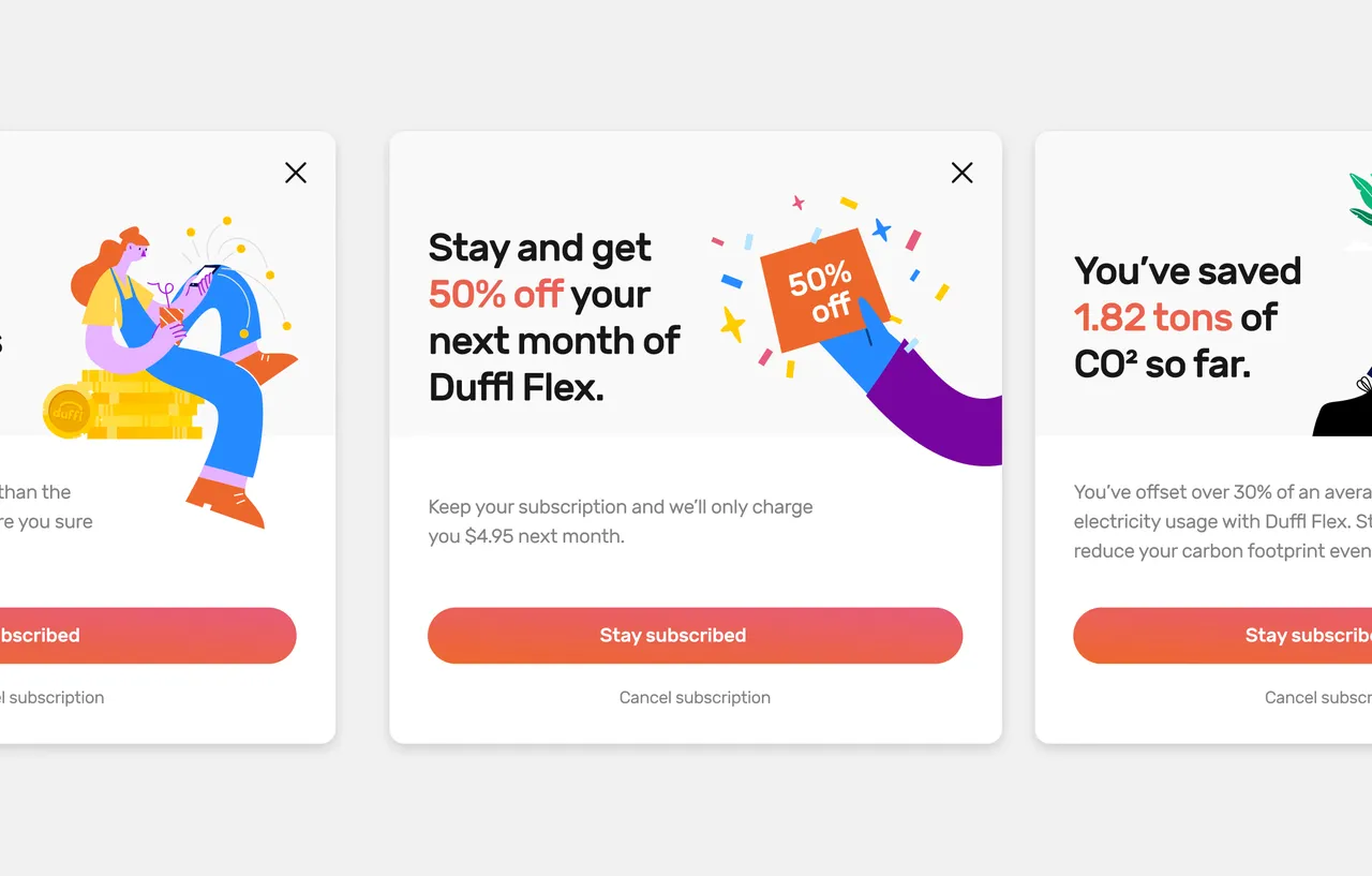 Duffl brand asset featured on trycatalog.com