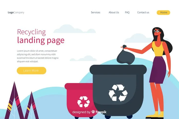 Dumps brand asset featured on freepik.com