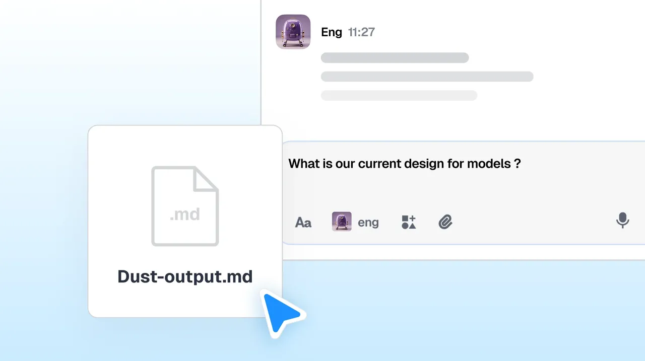 Dust brand asset featured on dust.tt