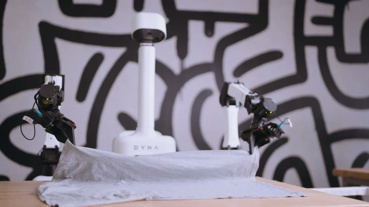 Dyna Robotics brand asset featured on dyna.co