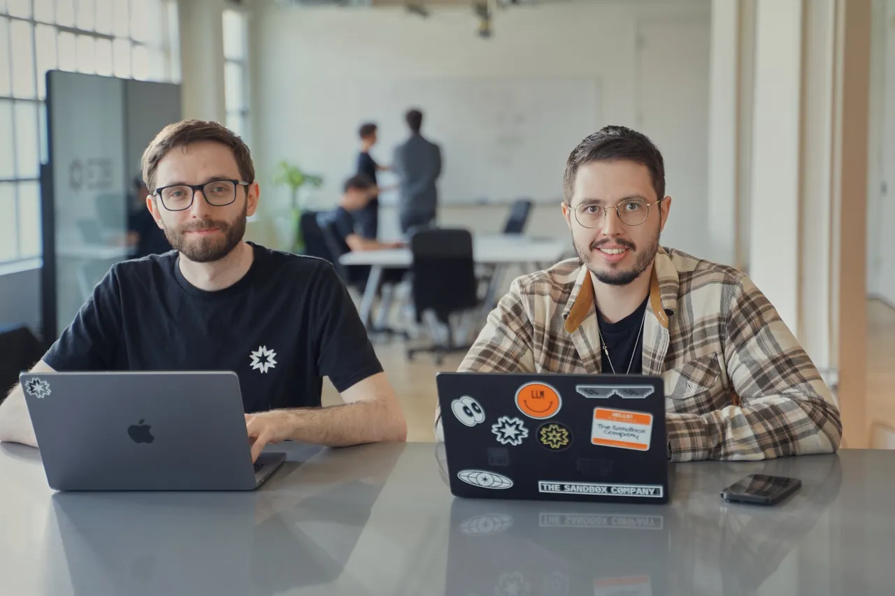 E2B brand asset featured on e2b.dev