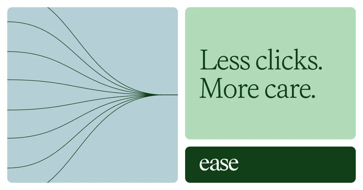 Ease brand asset featured on easehealth.com