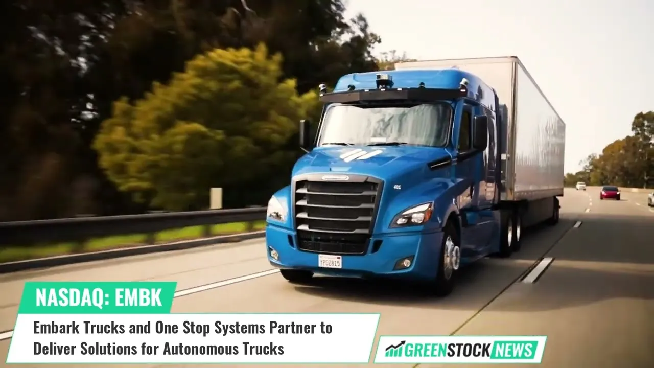 Embark Trucks brand asset featured on youtube.com
