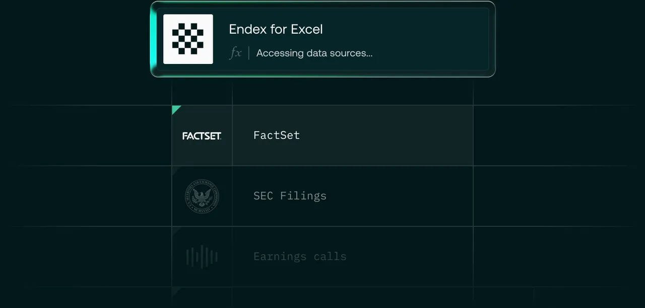 Endex brand asset featured on endex.ai