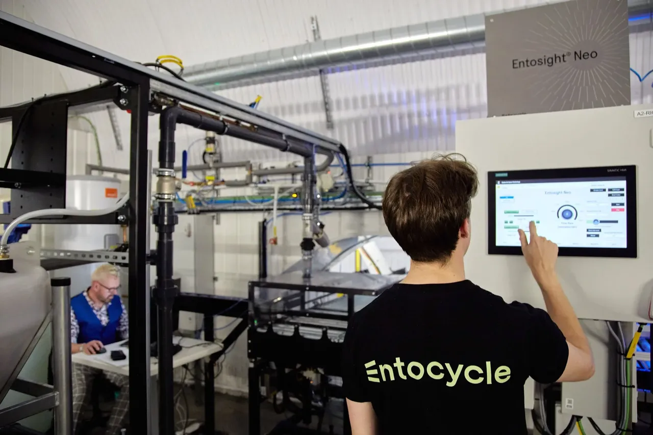 Entocycle brand asset featured on entocycle.com
