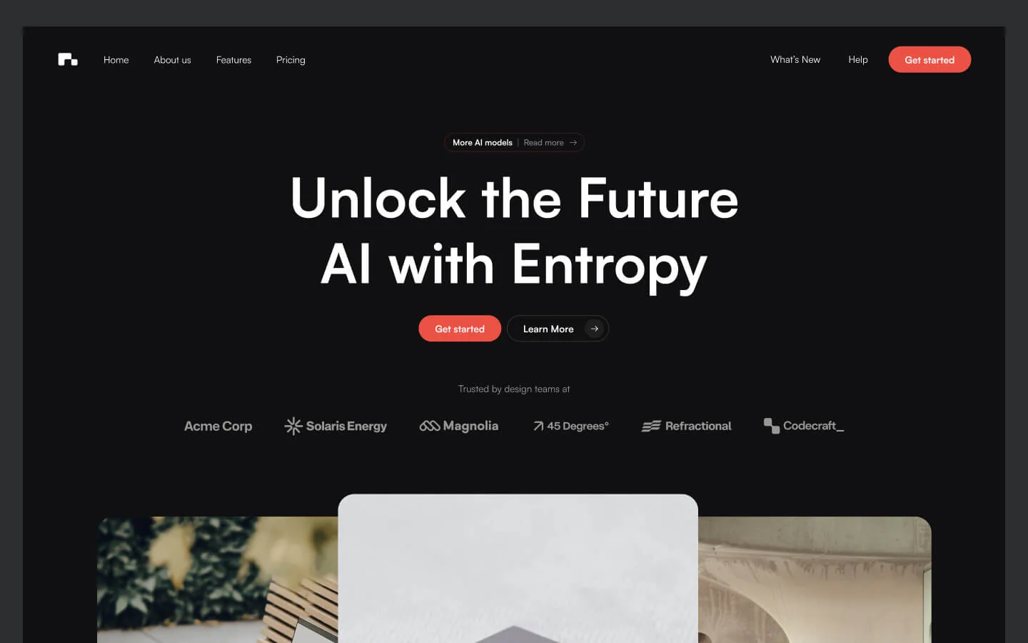 Entropy brand asset featured on webflow.com