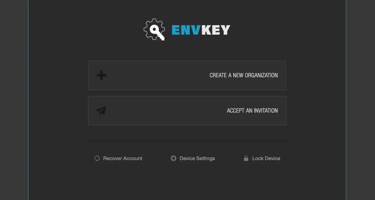 EnvKey brand asset featured on docs-v2.envkey.com