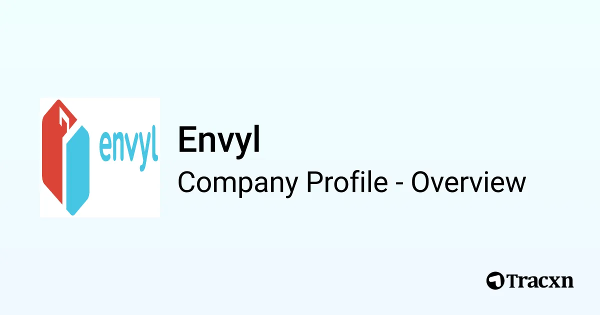 Envyl brand asset featured on tracxn.com