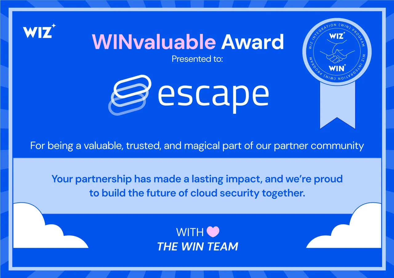 Escape brand asset featured on escape.tech