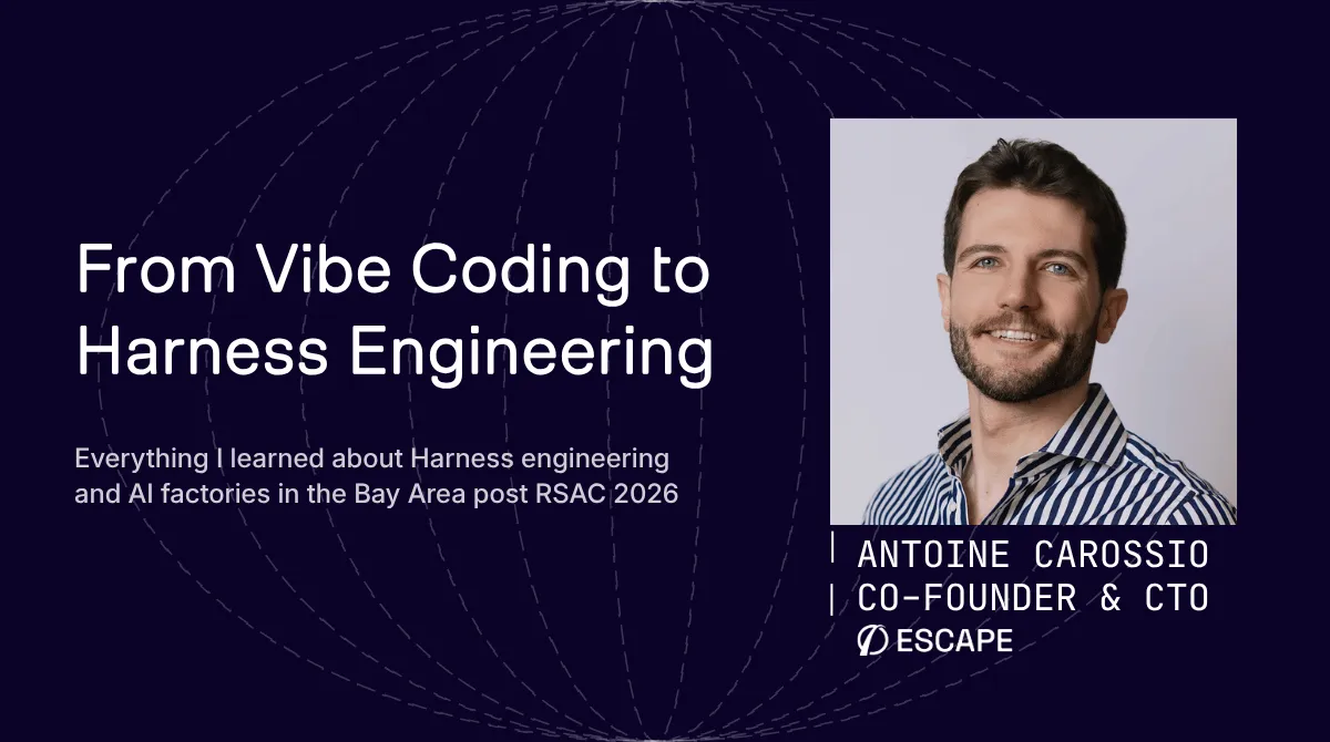 Escape brand asset featured on escape.tech