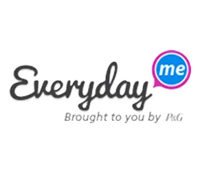 Everyday.me brand asset featured on consumersupport.pg.com