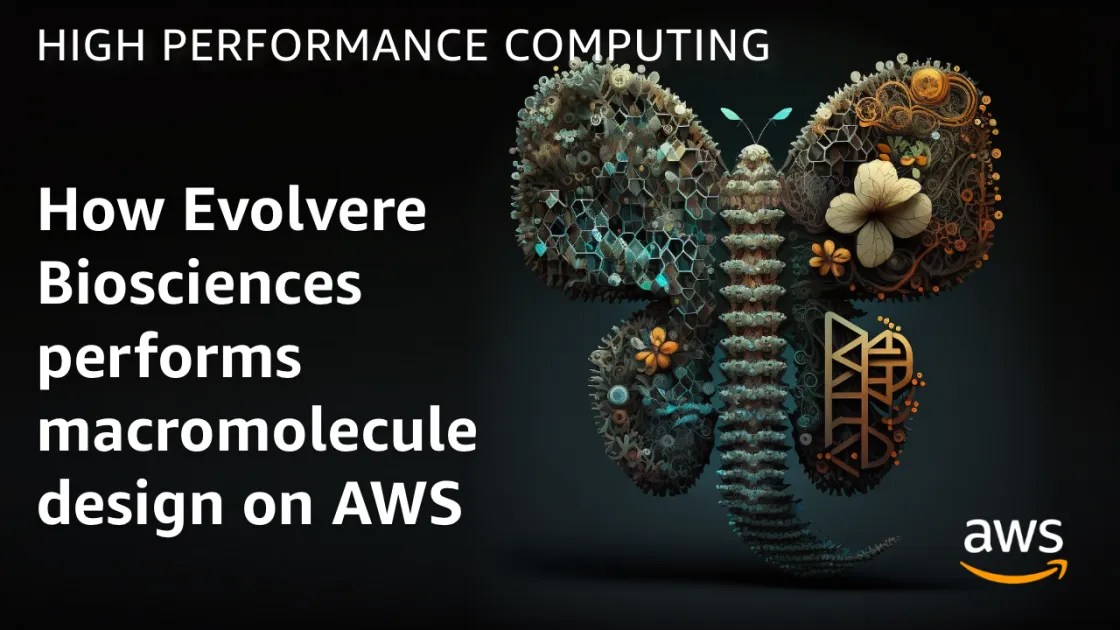Evolvere BioSciences brand asset featured on aws.amazon.com
