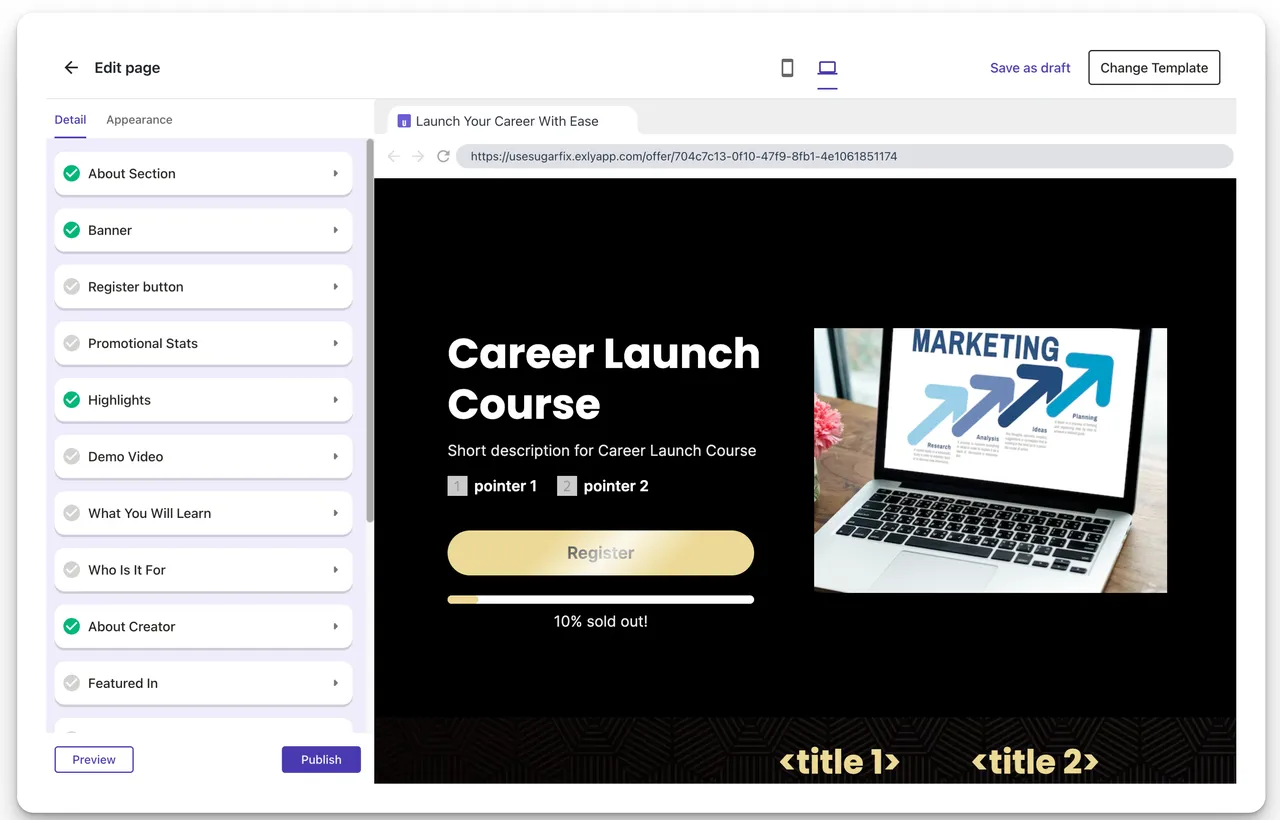 Exly brand asset featured on support.exlyapp.com