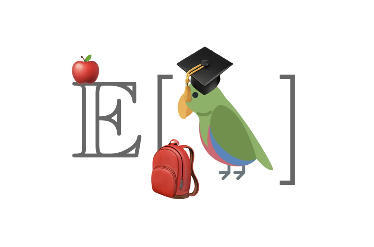 Expected Parrot brand asset featured on blog.expectedparrot.com