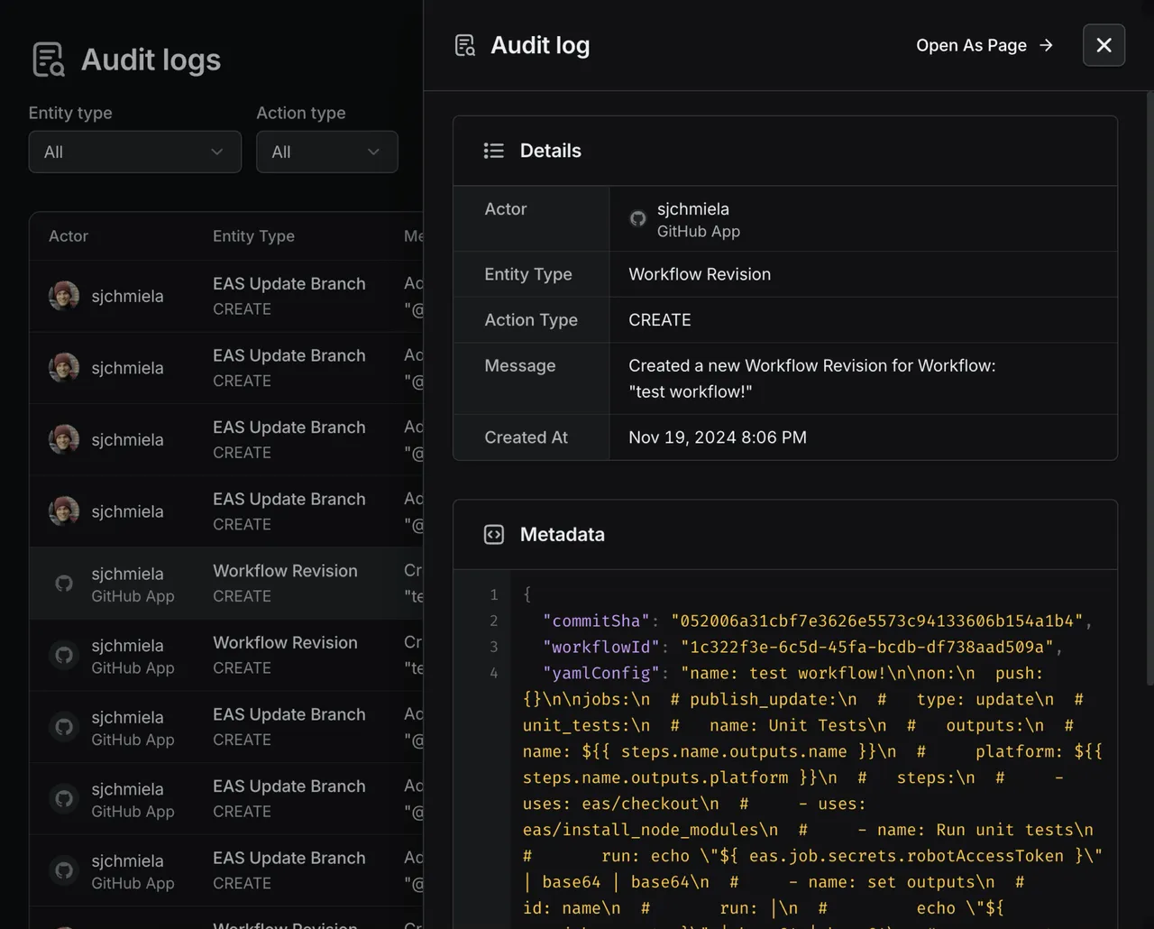 Expo brand asset featured on docs.expo.dev