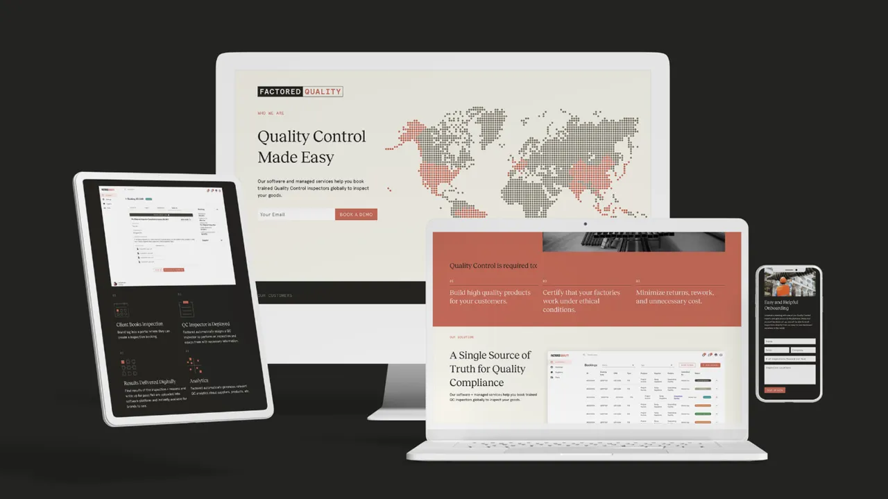 Factored Quality brand asset featured on factoredquality.com