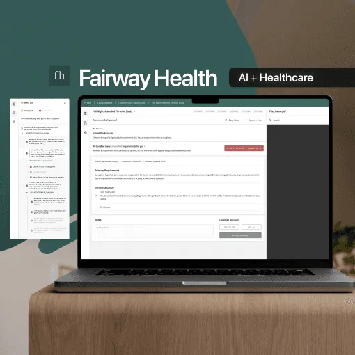 Fairway Health brand asset featured on jeremyshek.com