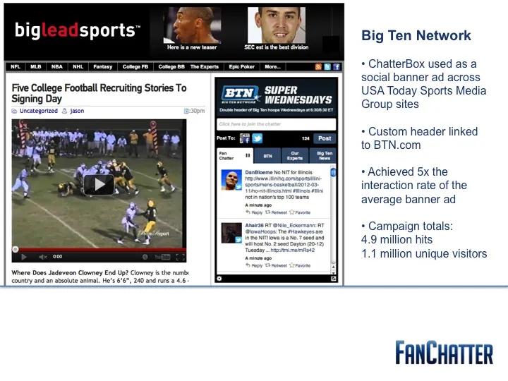 Fanchatter brand asset featured on wellfound.com