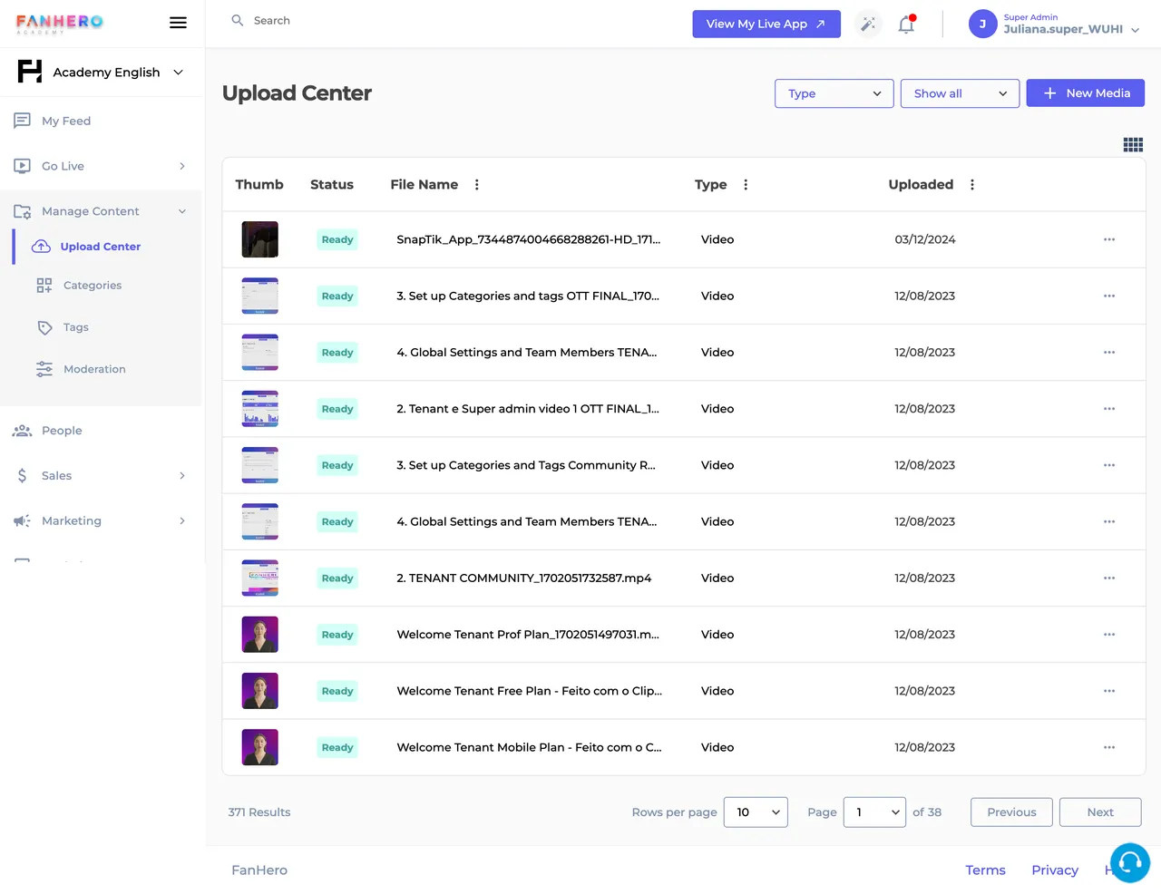 FanHero brand asset featured on docs.fanhero.com