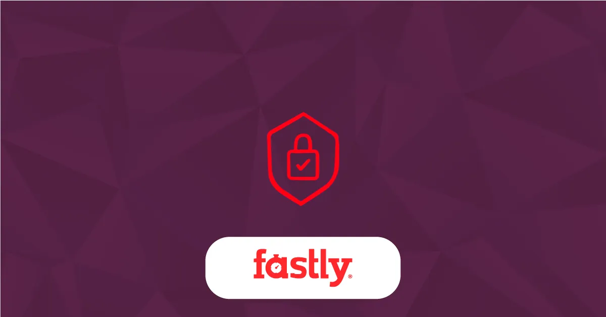 Fastly brand asset featured on fastly.com