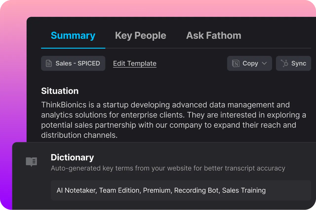 Fathom brand asset featured on fathom.video