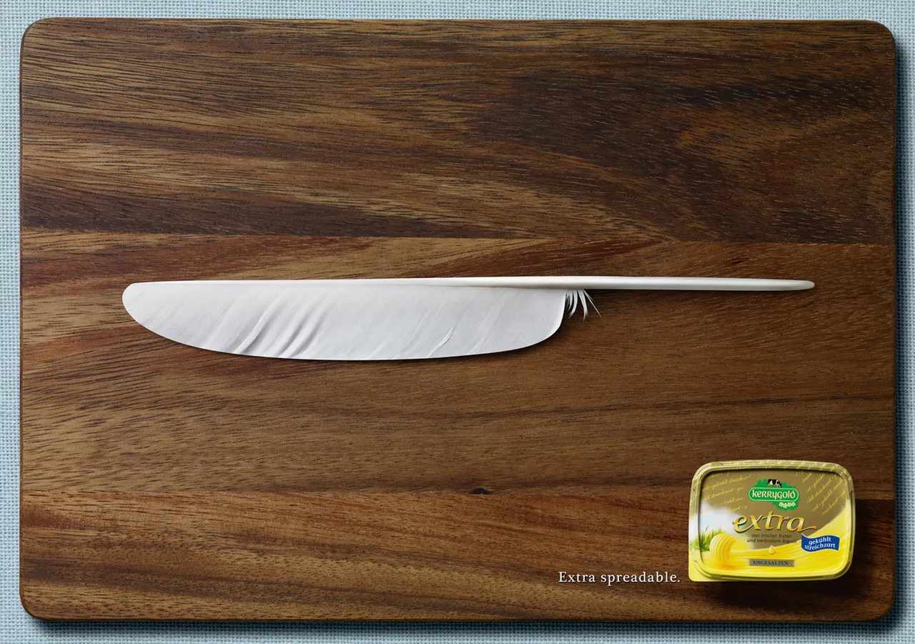 Feather brand asset featured on adsoftheworld.com