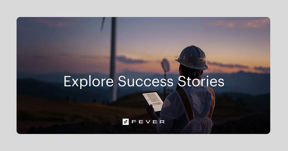 Fever Energy brand asset featured on fever.energy