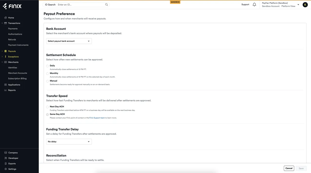 Finix brand asset featured on docs.finix.com