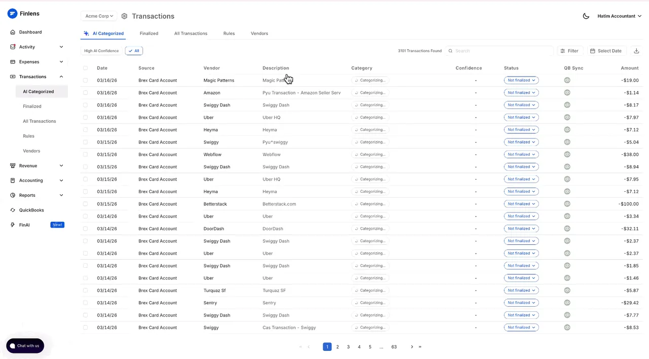 Finlens brand asset featured on finlens.app