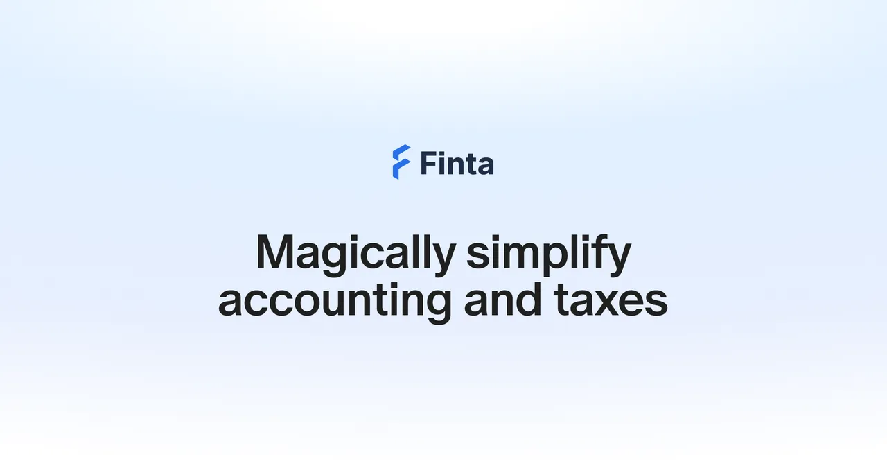 Finta brand asset featured on finta.com