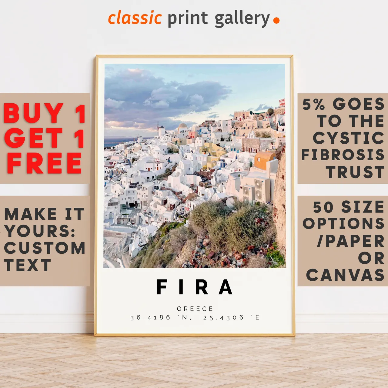 Fira brand asset featured on etsy.com