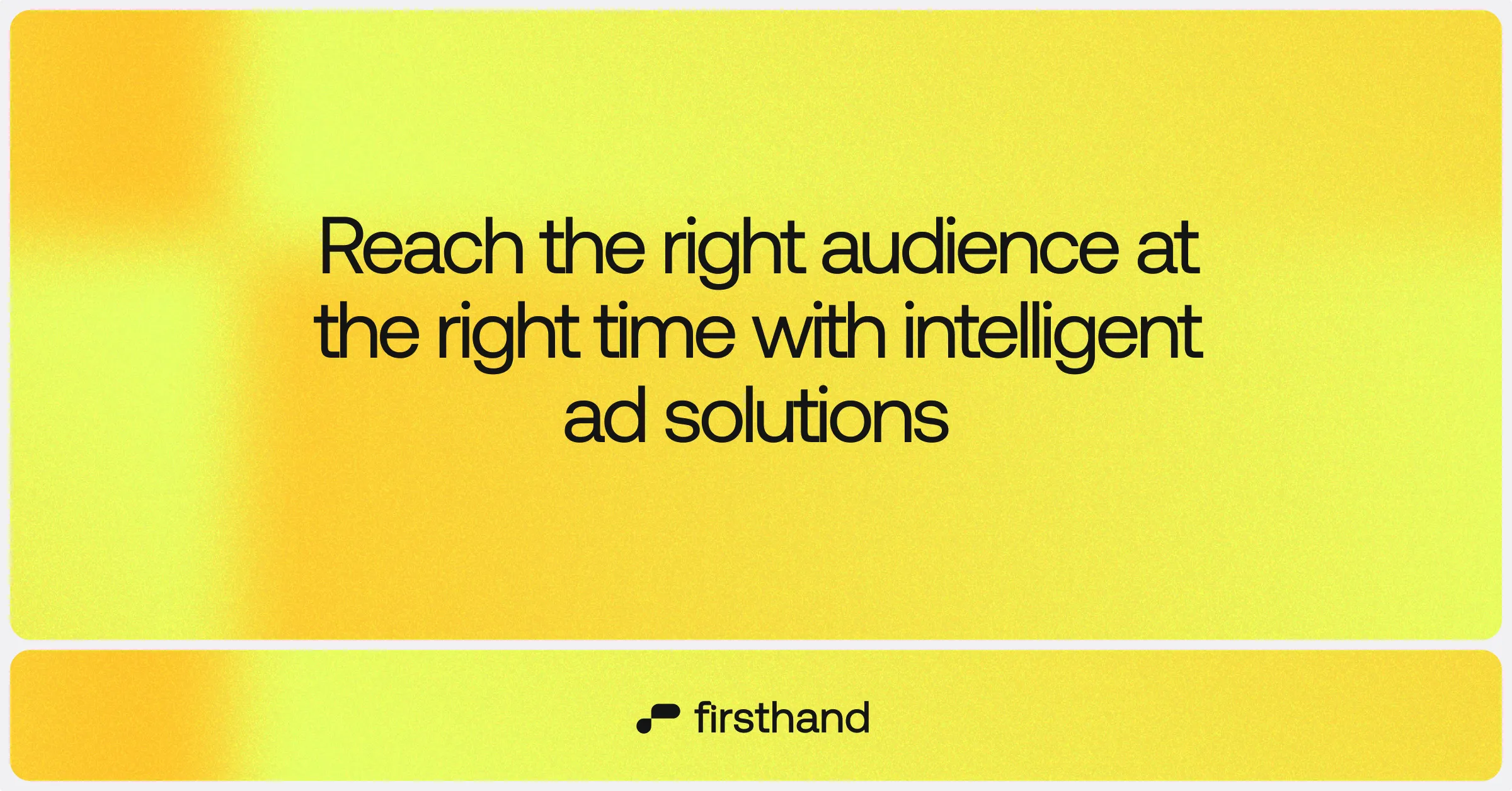 Firsthand brand asset featured on firsthand.ai