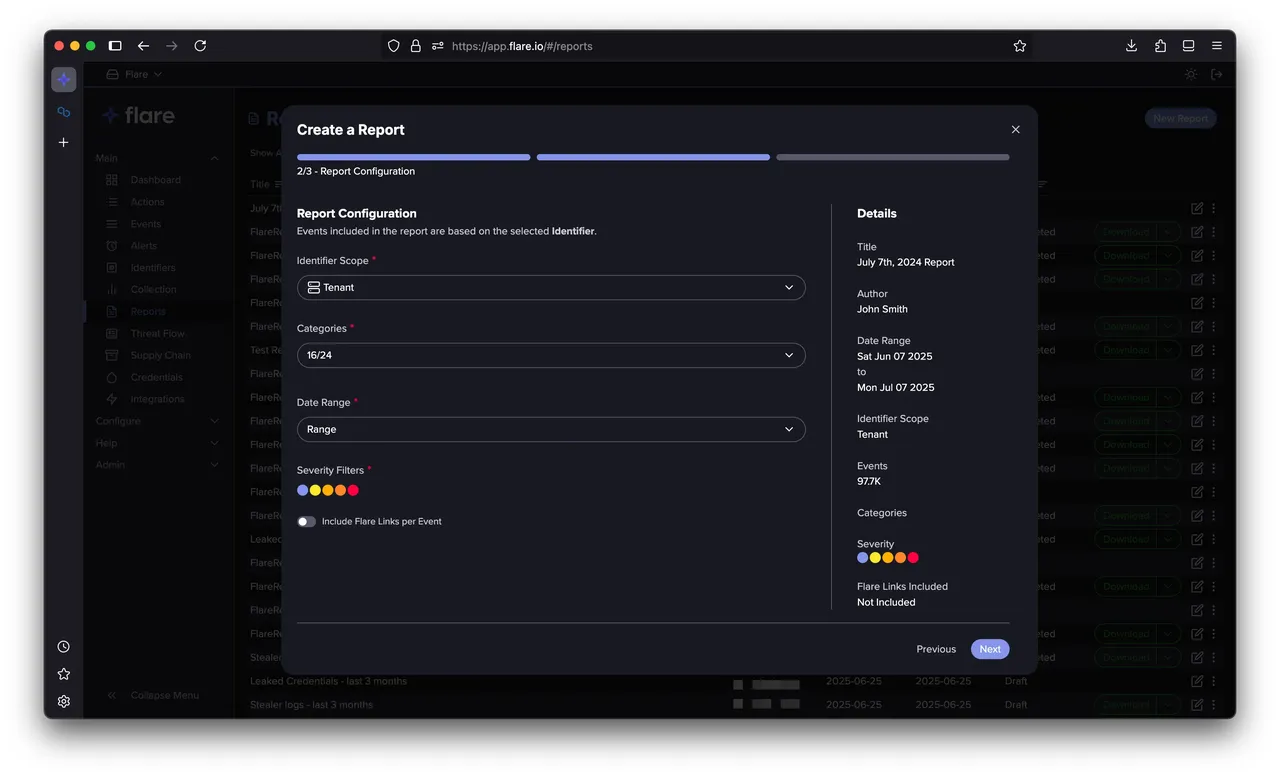 Flare brand asset featured on docs.flare.io