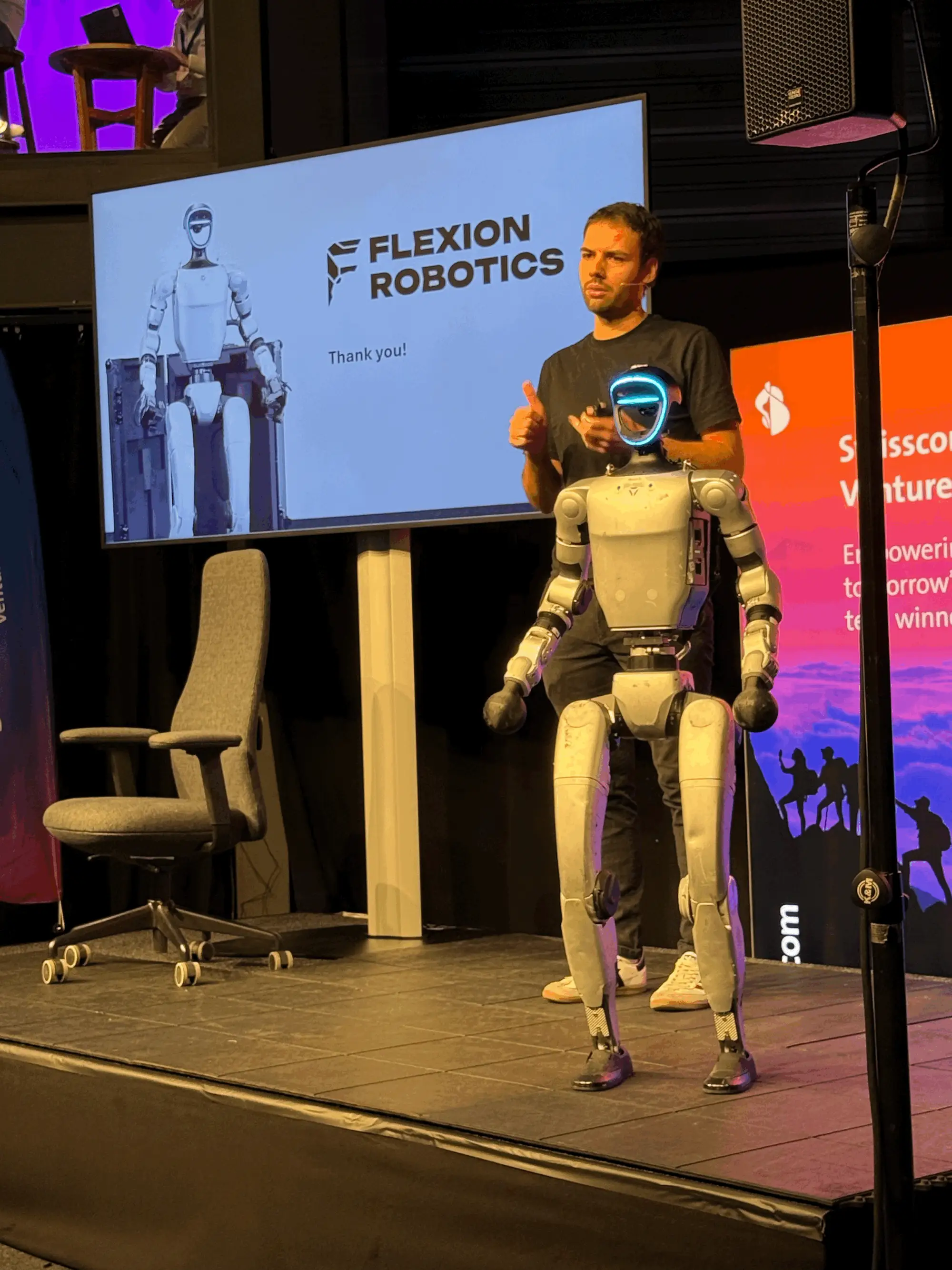 Flexion Robotics brand asset featured on flexion.ai