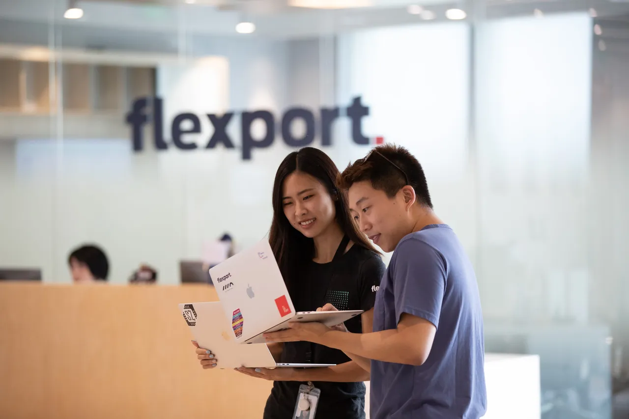Flexport brand asset featured on cn.flexport.com