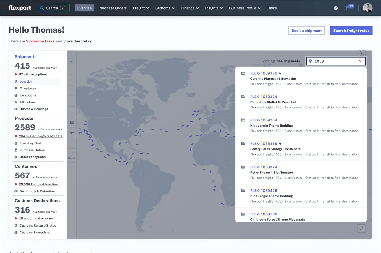 Flexport brand asset featured on flexport.com