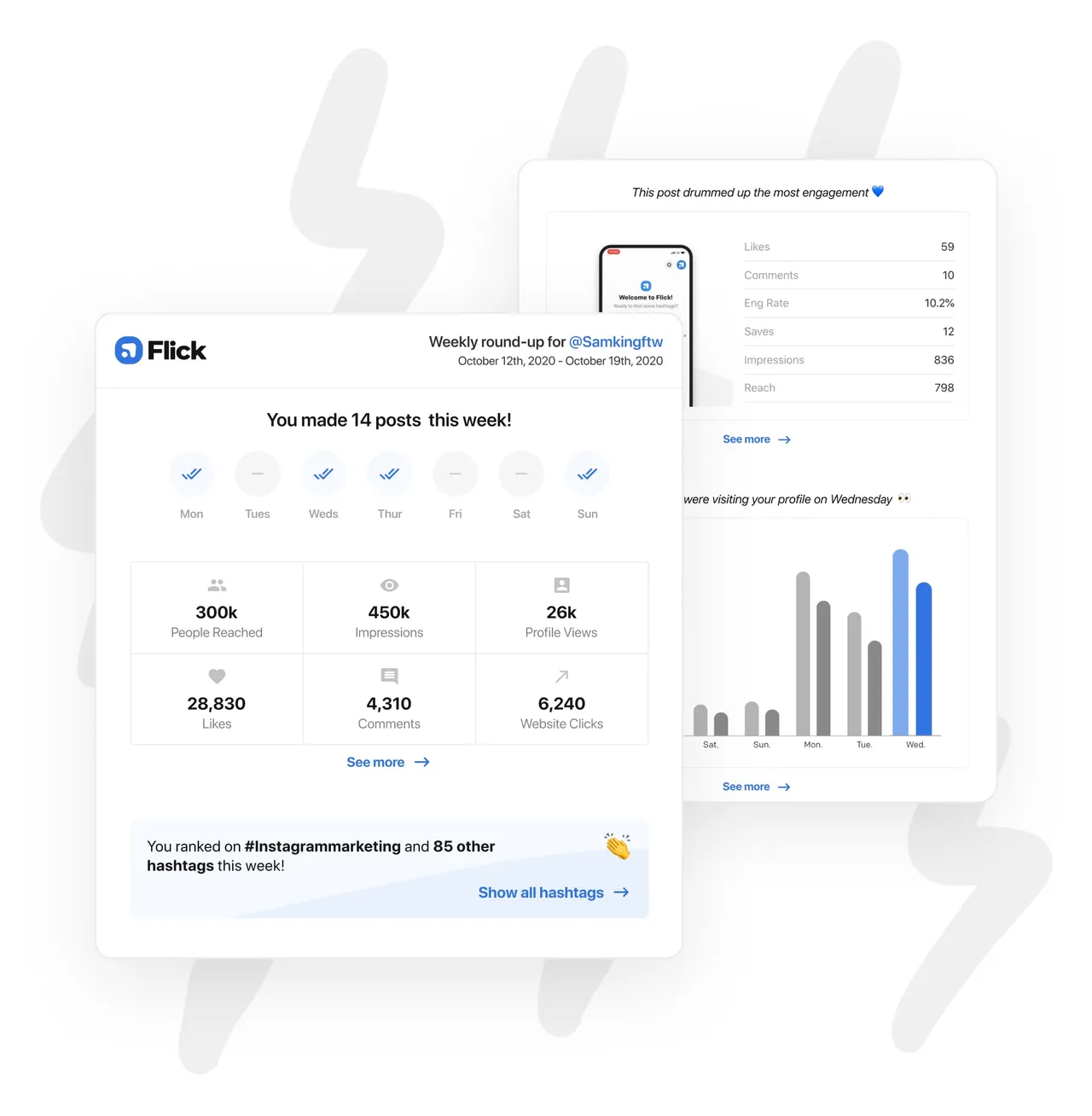 Flick brand asset featured on flick.social