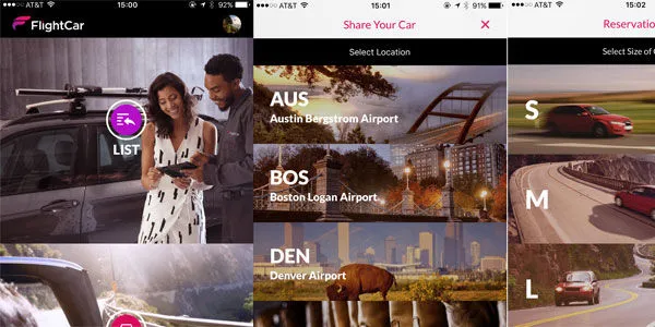 FlightCar brand asset featured on phocuswire.com