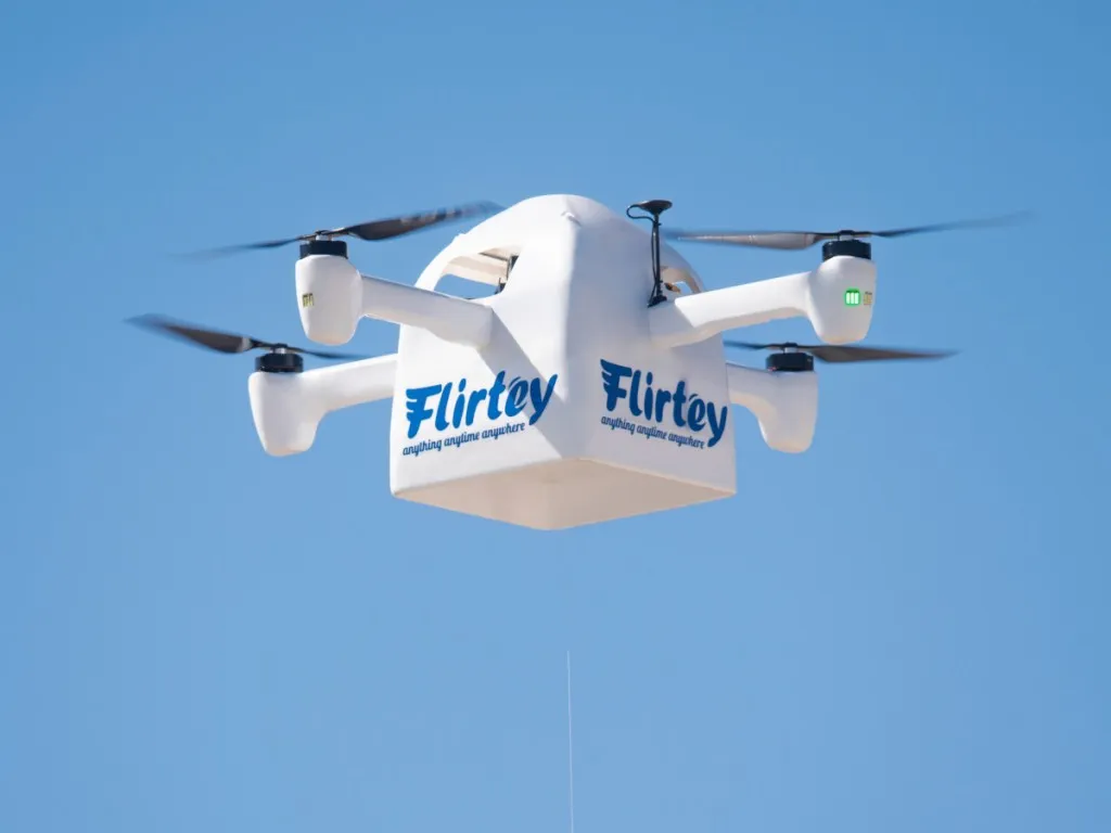 Flirtey (SkyDrop) brand asset featured on bavovna.ai