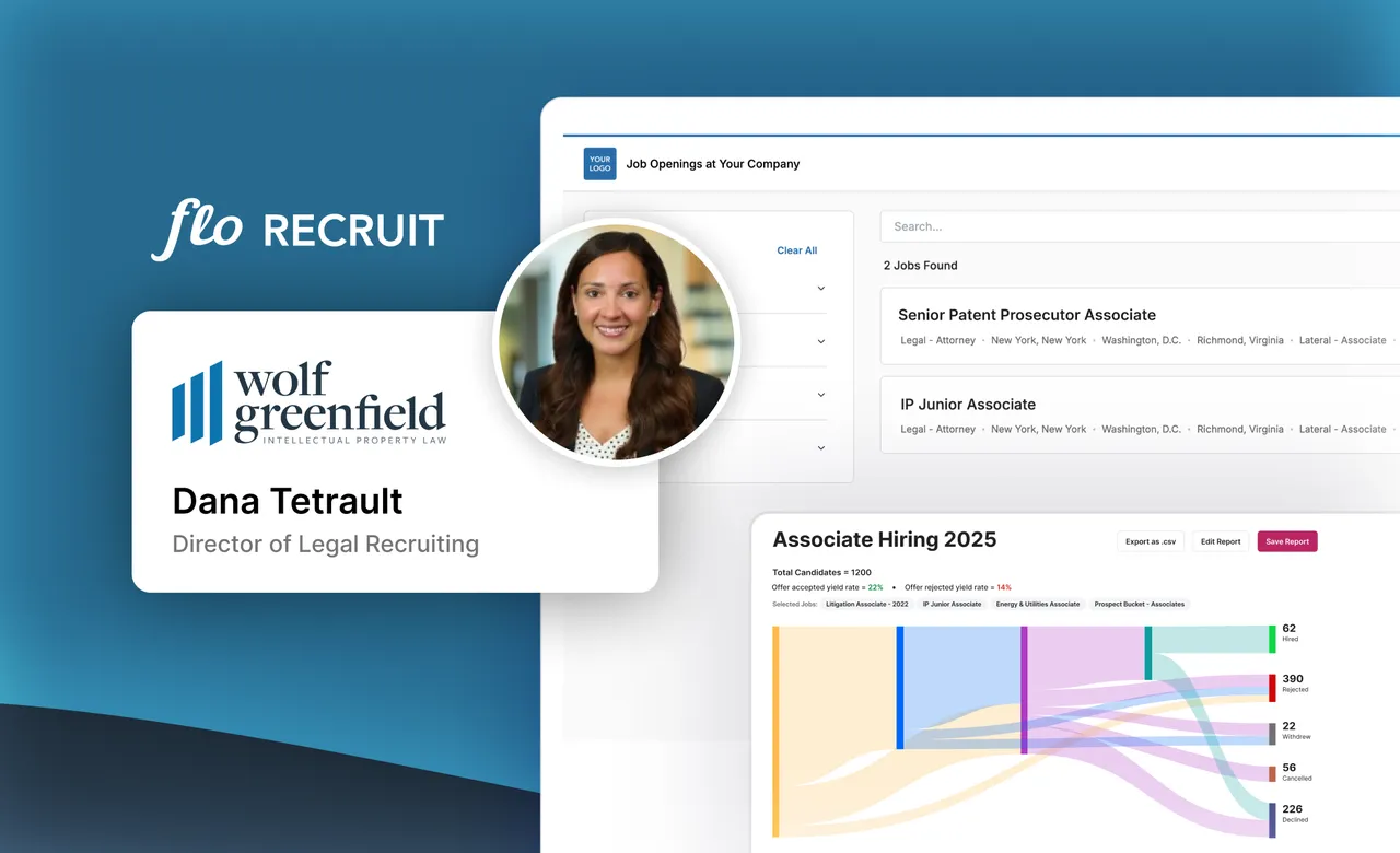Flo Recruit brand asset featured on start.florecruit.com