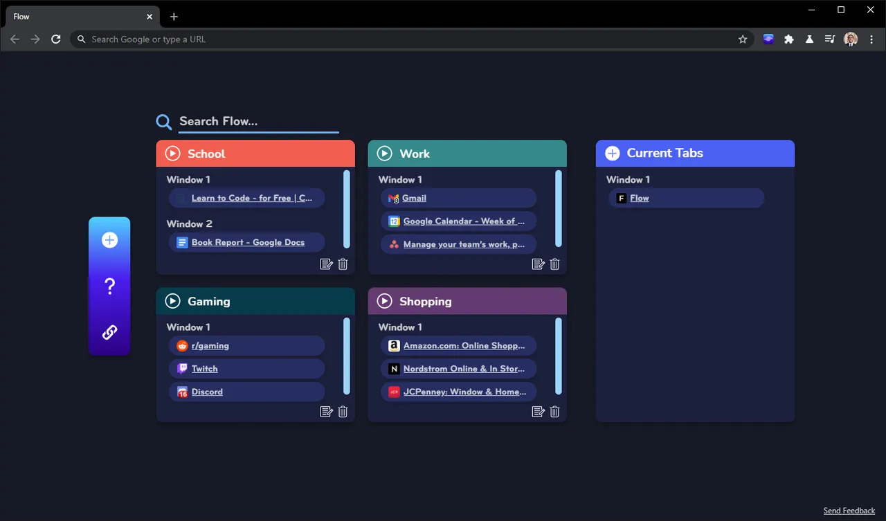 Flow brand asset featured on enterflow.app