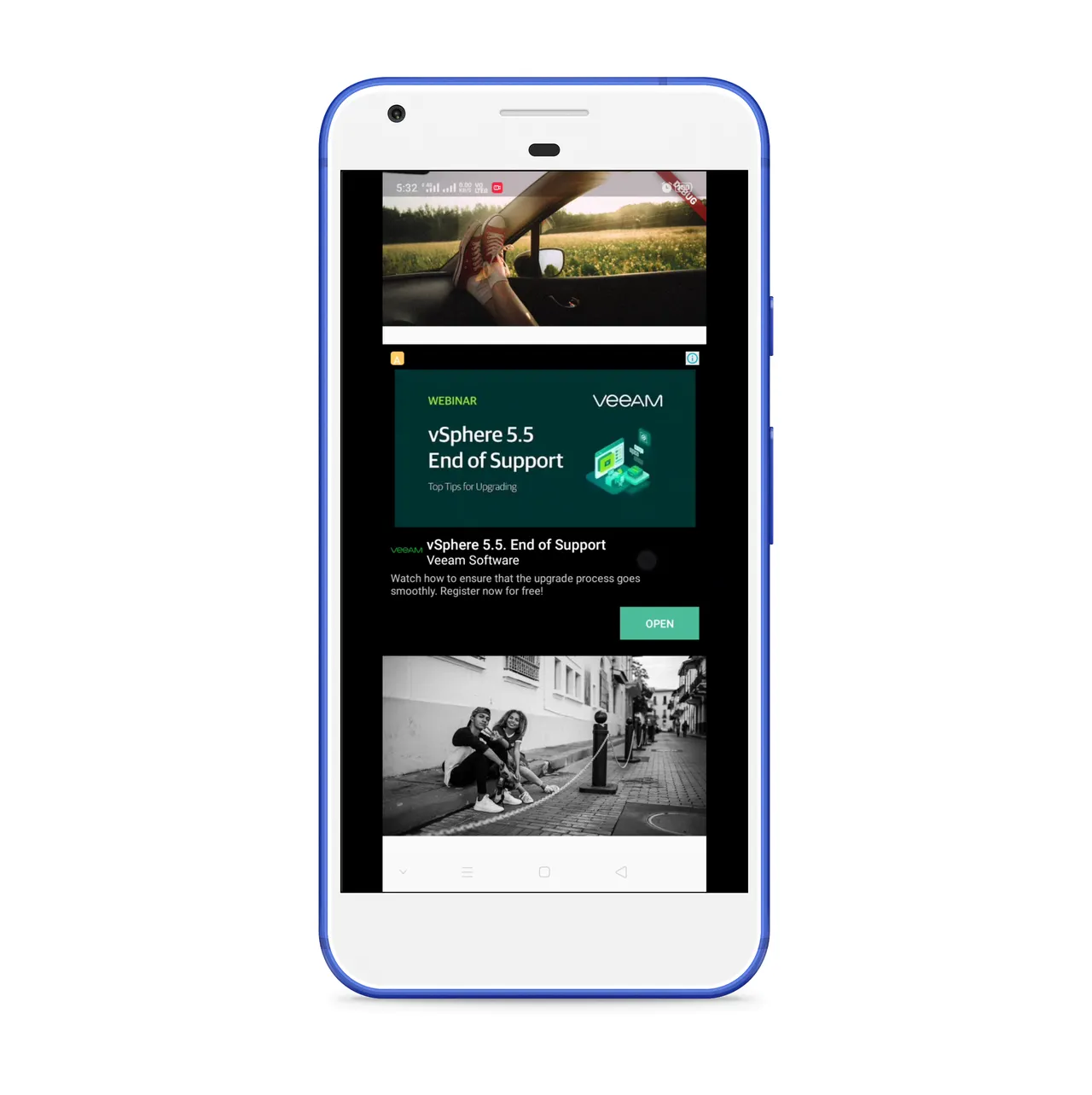Flutter brand asset featured on github.com