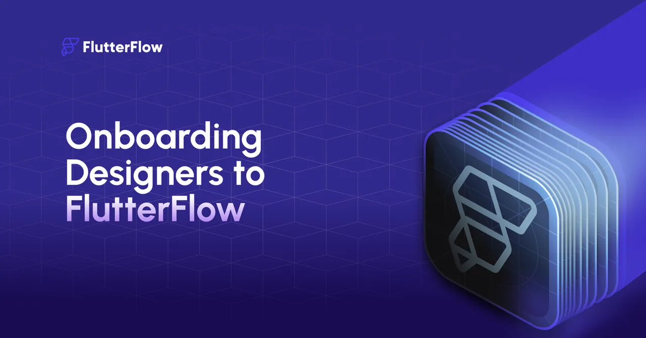 FlutterFlow brand asset featured on blog.flutterflow.io