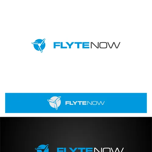 Flytenow brand asset featured on 99designs.com
