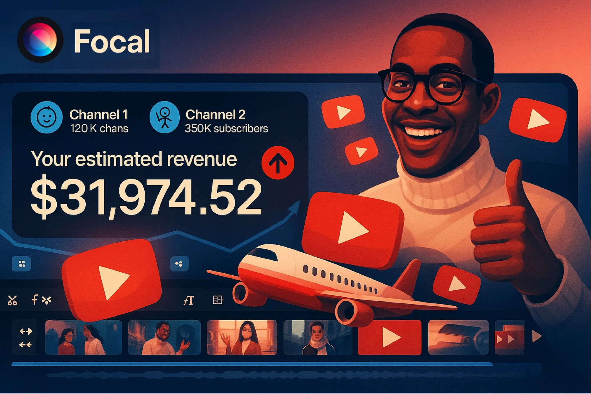 Focal brand asset featured on focalml.com